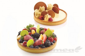 Комплект форми "Tarte Ring Round" Ø150 H20 mm, 2 бр. - Silikomart - Img 3