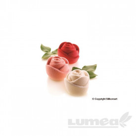 Силиконова форма модел "Rosa 145" - SilikoMart - Img 2