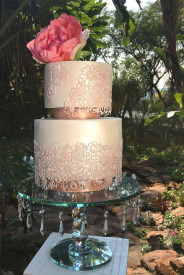 Силиконов молд с дантела Hello Summer - Crystal Lace - Img 2