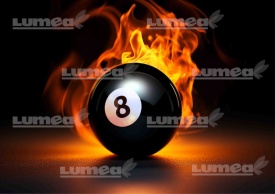 Снимка на ядлива торта от 8 Ball Sugar Cake - The World