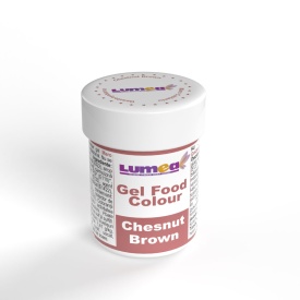 Colorant alimentar gel Maro castaniu, 30g - Lumea