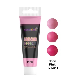 Colorant alimentar gel Pink efect Neon, 30g - Lumea - Img 2