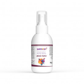 Colorant alimentar lichid Purpuriu pe baza de apa cu pulverizator, 40g - Lumea - Img 2
