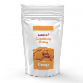 Cuvertura Portocaliu cu aroma de Portocala 500g - Lumea