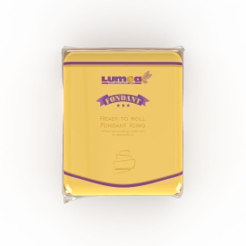 Fondant Auriu Deschis, 250g - Lumea - Img 1