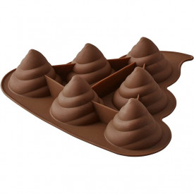 Forma silicon caca "Poop" - Wilton - Img 4