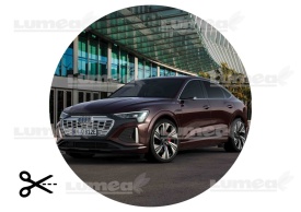 Imagine comestibila tort din Zahar, Audi model 3 - Lumea - Img 3