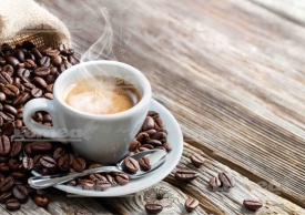 Imagine comestibila tort din Zahar Ceasca de Cafea - Lumea