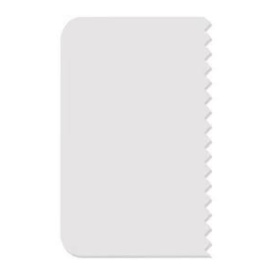 Modelator Fondant plastic cu Model dintat, 11cm - PME