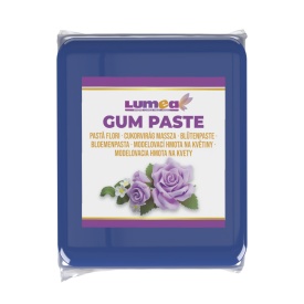 Pasta Flori Albastru Indigo, 500g - Lumea