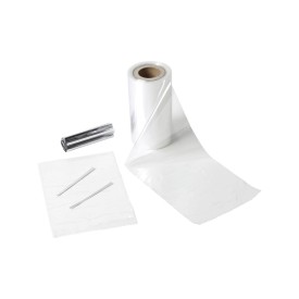 Saculet transparent pentru Acadele, Lollipops, Prajituri cu fir argintiu, 150 buc. - Wilton - Img 2