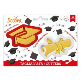 Set decupatoare Absolvire, 2 buc. - Decora