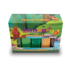 Set fondant Forest mix, 100g x 5 buc. - Lumea - Img 7