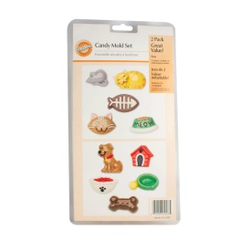 Set forma ciocolata model Animale de companie, 2 buc. - Wilton - Img 1