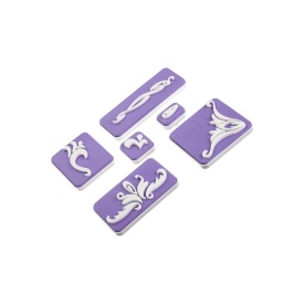 Set stampila modele Sofisticate, 6 buc. - Wilton - Img 2