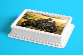Vafa tort Motocicleta model 2 - Lumea - Img 2