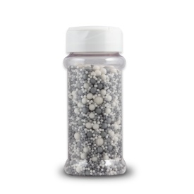 White-Silver Sprinkle Mix, 80g - Lumea - Img 2