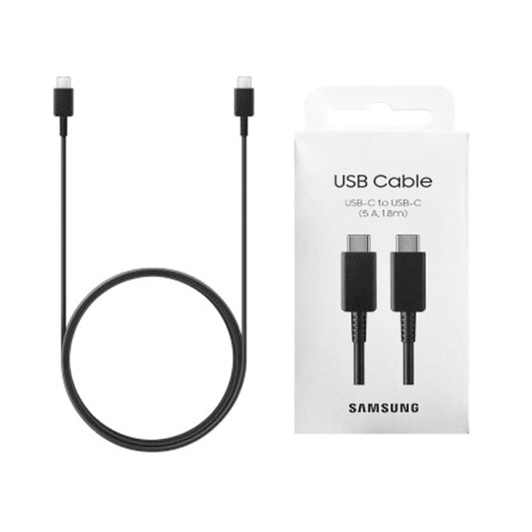 Cablu Fast Charging Samsung tip C 100W, 1.8m, EP-DX510JBEGEU - Alb