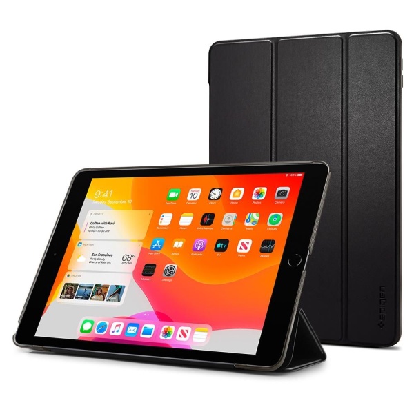 Husa Apple iPad 7 10.2" (2019) Spigen Smart Fold - Negru