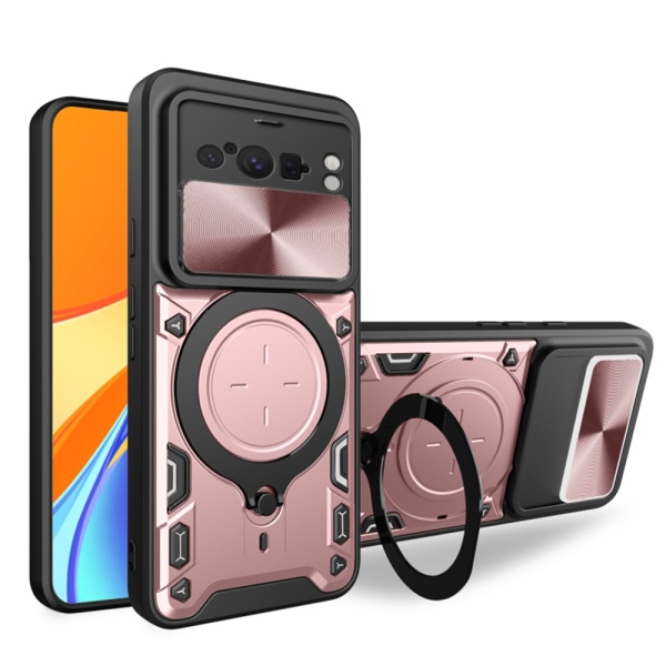 Husa Google Pixel 8 Pro Techsuit CamGuard Pro - Roz Gold