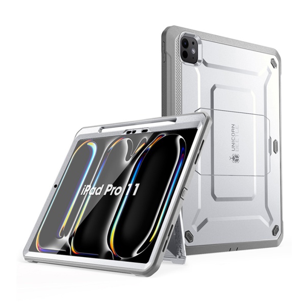 Husa iPad Pro 11 (2024) Supcase Unicorn Beetle Pro - Alb