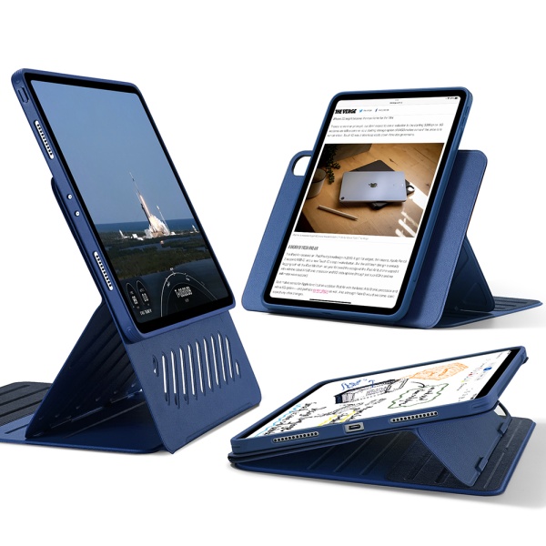 Husa iPad Pro 12.9 (2022) ESR Shift Magnetic - Albastru
