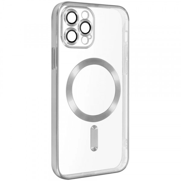 Husa Iphone 12 Pro Max MagSafe Silver