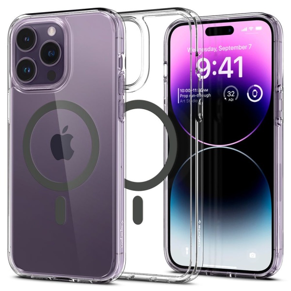 Husa Iphone 14 Pro Spigen - Ultra Hybrid MagSafe, Graphite