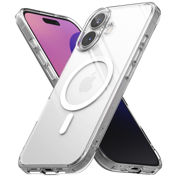 Husa iPhone 16 Plus Ringke Fusion MagSafe - Clear