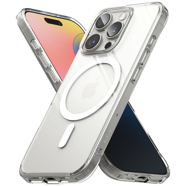 Husa iPhone 16 Pro Ringke Fusion MagSafe - Clear