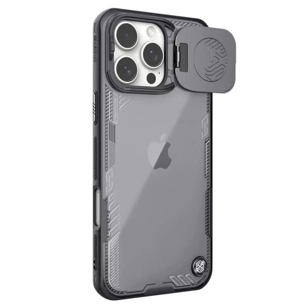 Husa pentru iPhone 16 Pro Max - Nillkin Iceblade Prop (without Camera Cutout) - Black