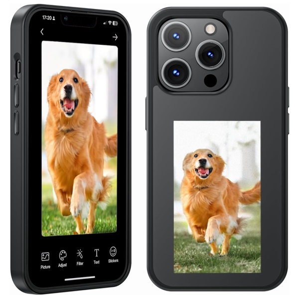 Husa premium iPhone 13 Pro Max Techsuit SmartScreen NFC, Negru