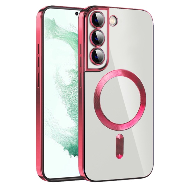 Husa premium Samsung Galaxy S22 Plus 5G Techsuit Luxury Crystal MagSafe - Rosu