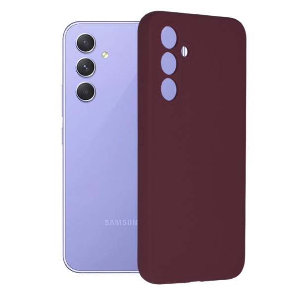 Husa Samsung Galaxy A54 Techsuit Soft Edge Silicone, Plum Violet