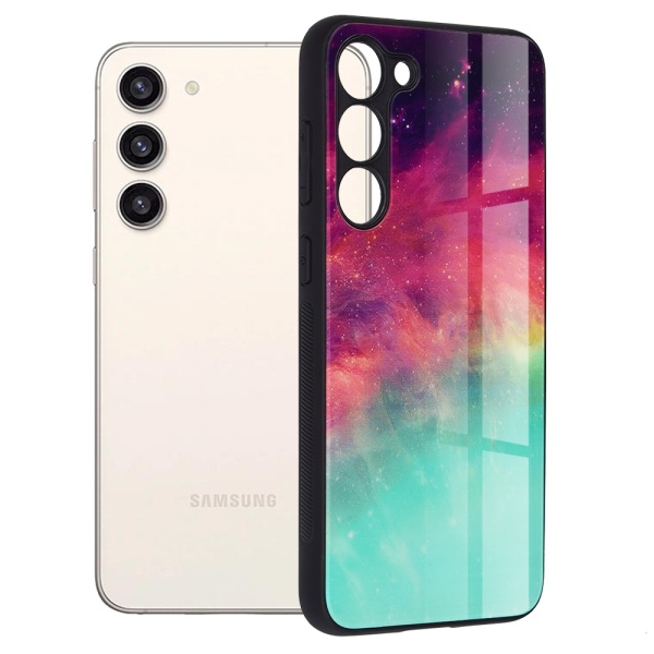 Husa Samsung Galaxy S23 FE Techsuit Glaze, Fiery Ocean