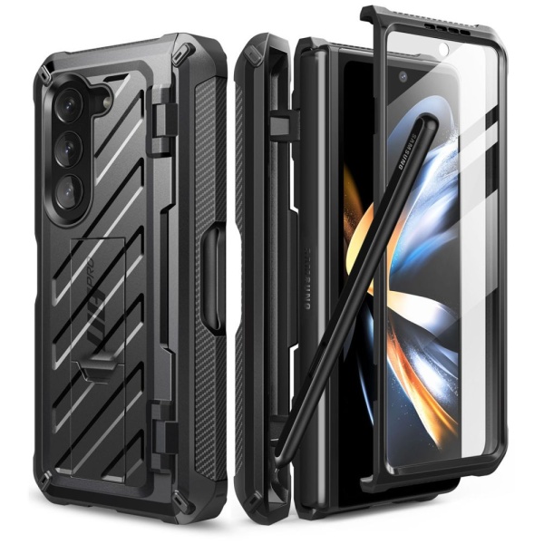 Husa Samsung Galaxy Z Fold 5 Supcase Unicorn Beetle Pro - Negru