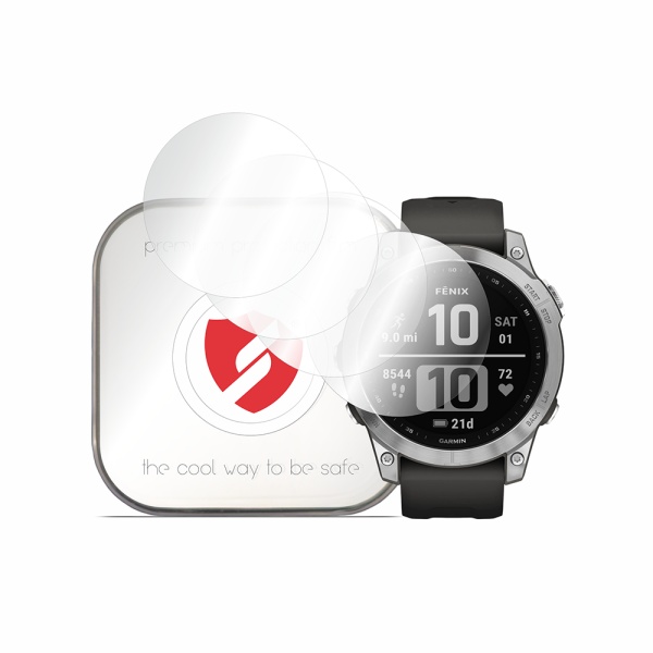 [Pachet 4x] Folie regenerabila premium Garmin Fenix 7 Smart Protection Classic - Transparent