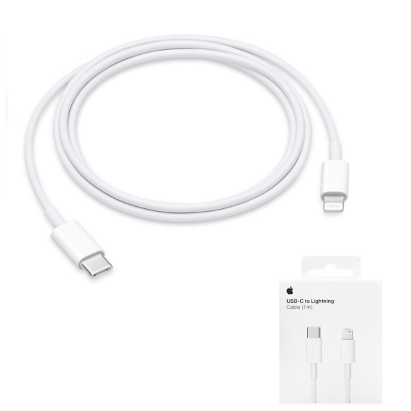 Cablu Apple A2561 tip C Thunderbolt 3 la Lightning, MM0A3ZM/A - Alb