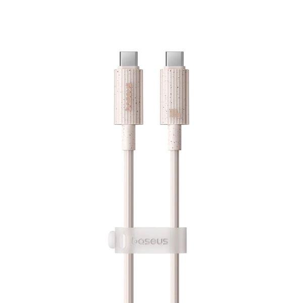 Cablu de date Type-C to USB-C Baseus, 100W, 2m, P10360202421-01 - Roz