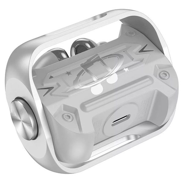 Casti Hoco wireless (EW55) - pentru jocuri, Bluetooth 5.3, True Wireless - Argintiu