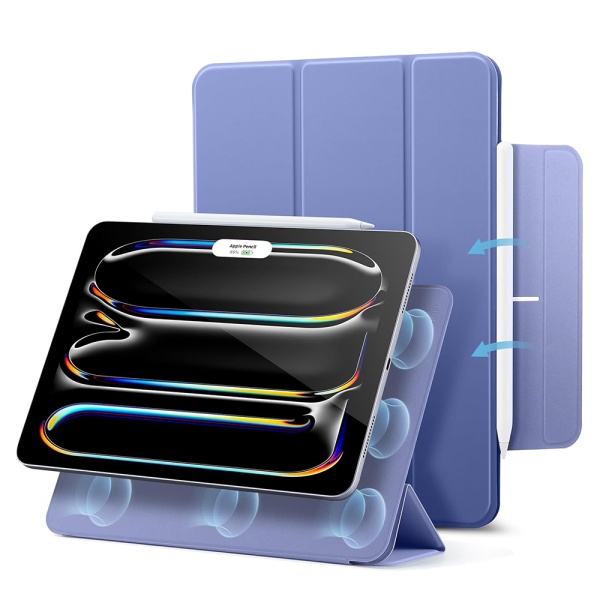 Husa iPad Pro 13 (2024) ESR Rebound Magnet - Violet
