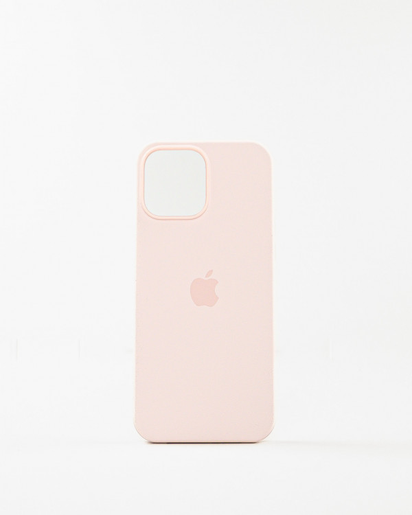 Husa Iphone 13 Pro Max din silicon Roz MagSafe