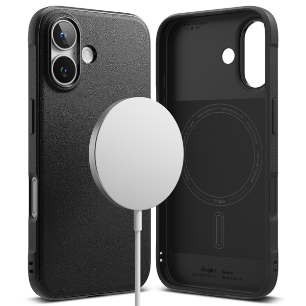 Husa iPhone 16 Plus Ringke Onyx MagSafe - Negru