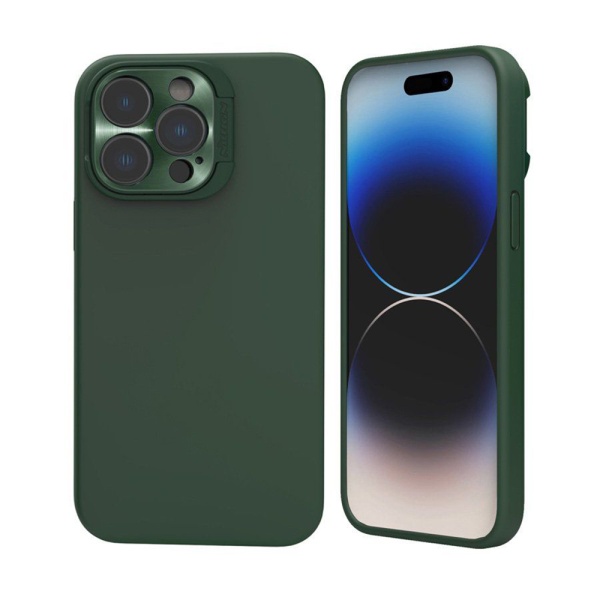 Husa iPhone 16 Pro Max Nillkin Lens Wing Magnetic - Verde