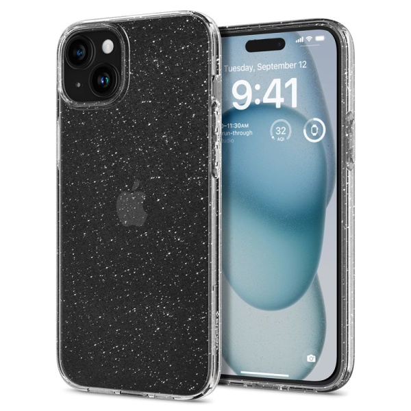 Husa Liquid Crystal - iPhone 15 Plus - Crystal Quartz