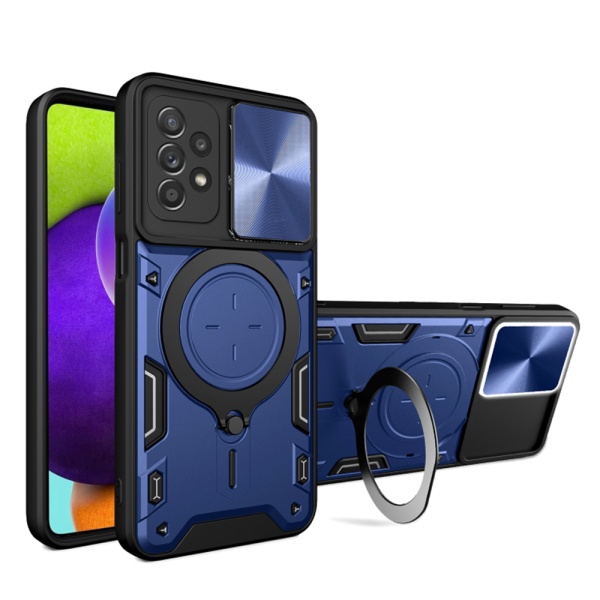 Husa Samsung Galaxy A52 4G Techsuit CamGuard Pro - Albastru