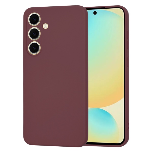 Husa Samsung Galaxy S24 FE SoftFlex - Plum Red
