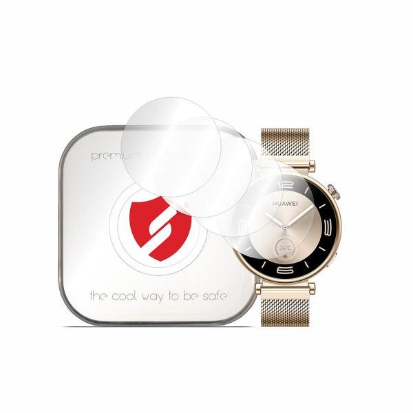 [Pachet 4x] Folie regenerabila premium Huawei Watch GT 4 41mm Smart Protection Classic - Transparent