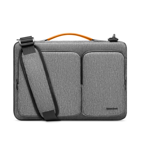 Servieta, geanta laptop 13″ business Tomtoc, A42C2G3 - Gri
