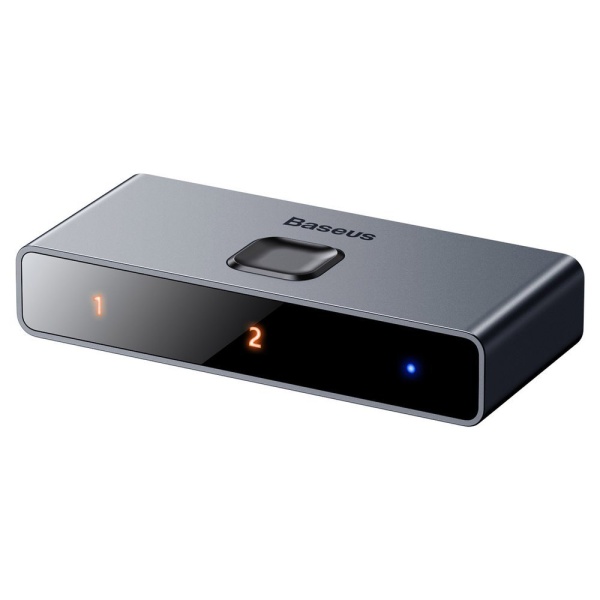 Adaptor 3 x HDMI Baseus Matrix Splitter, CAHUB-BC0G - Gri